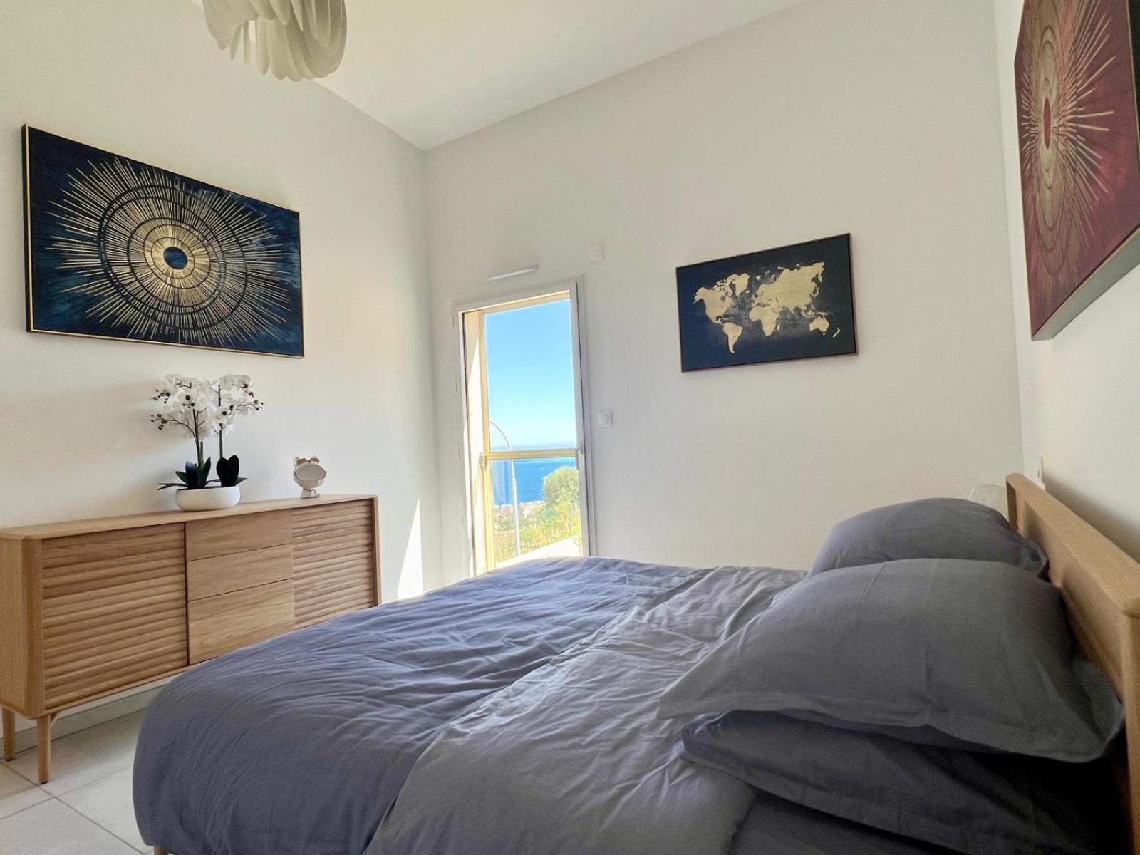 Panoramic Sea View Appartment Blue Pearl Ница Екстериор снимка