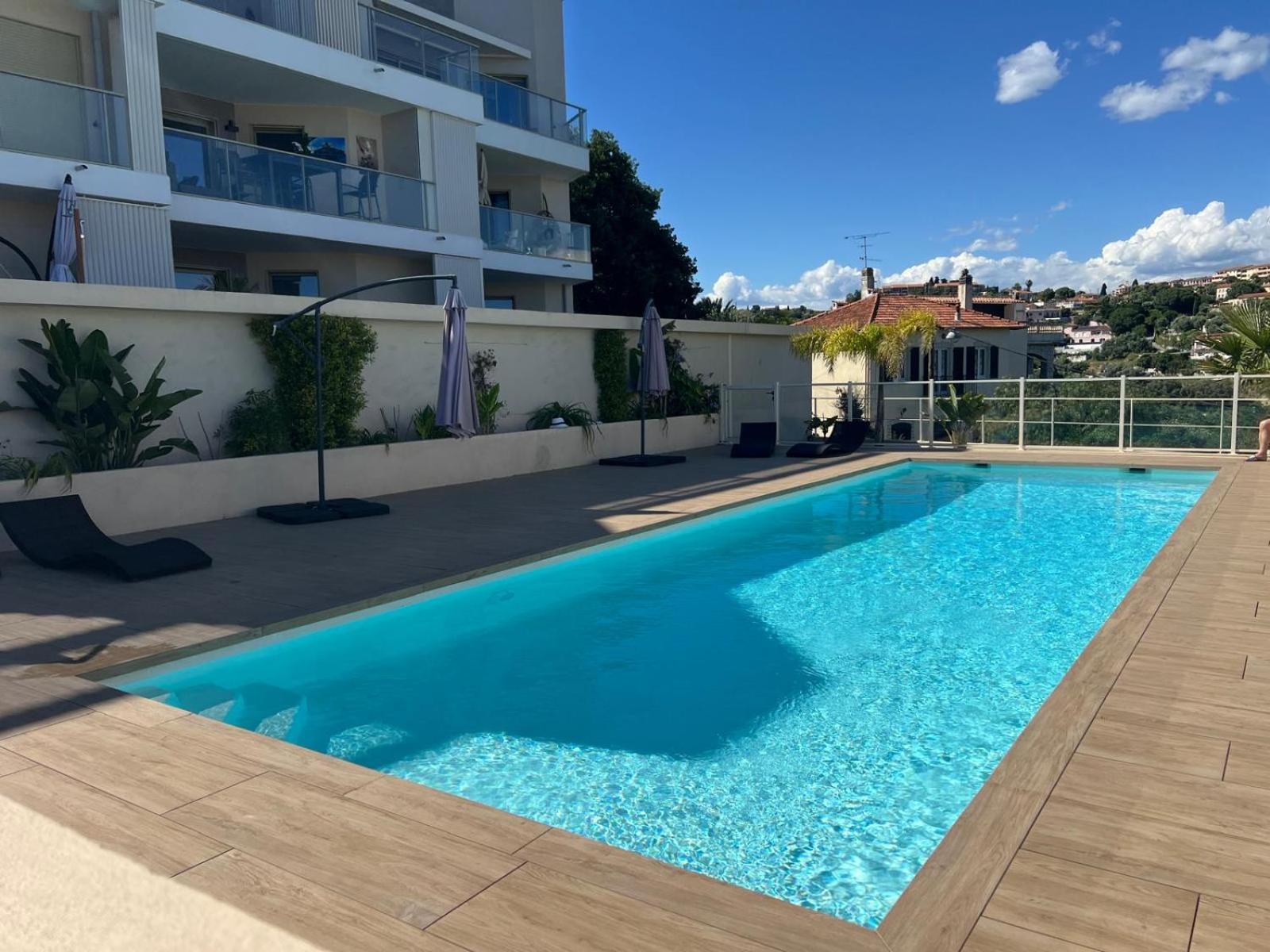 Panoramic Sea View Appartment Blue Pearl Ница Екстериор снимка