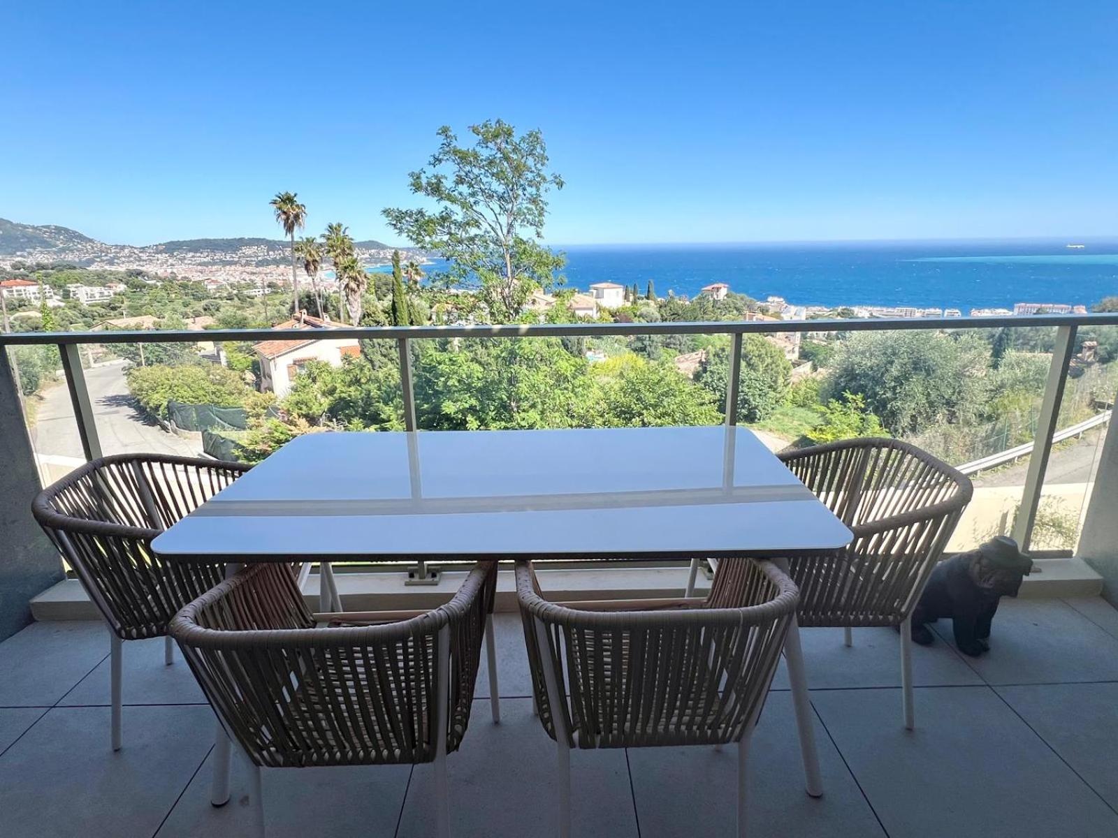 Panoramic Sea View Appartment Blue Pearl Ница Екстериор снимка